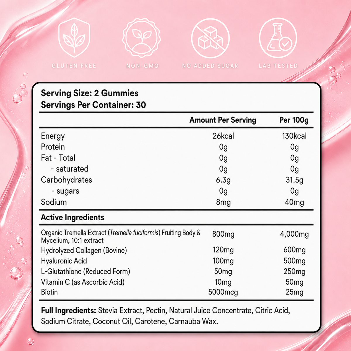 GLOW BEAUTY GUMMIES